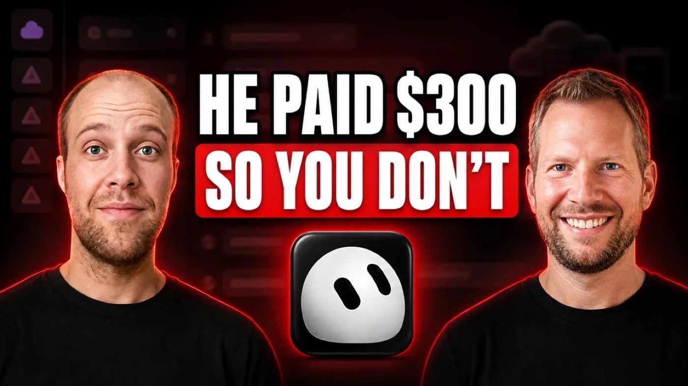 YouTube thumbnail: He paid $300 so you don't, Grok Bot review with Ryan Doser